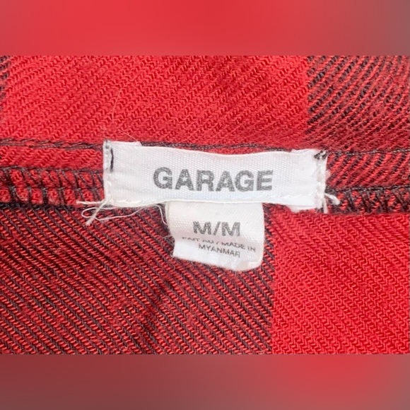 Cropped Plaid Shirt  from Garage - Picture 3 of 4